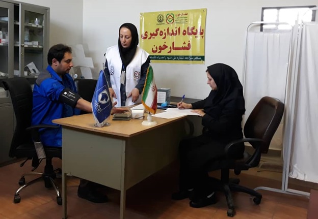 طرح ملی کنترل فشار خون در ایران خودرو فارس اجرایی شد